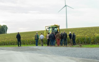 Rapport sur la sortie des installateurs - Visite du Domaine du Chant d'Éole 